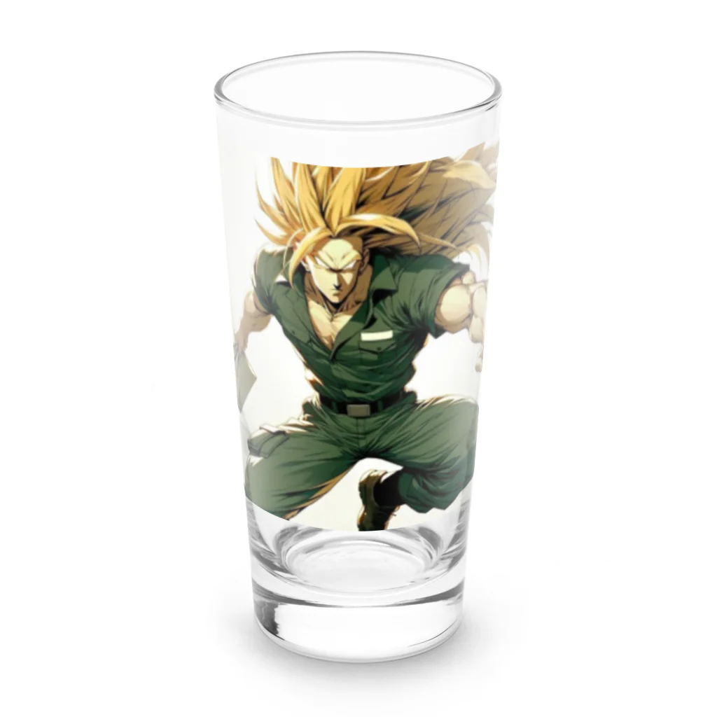 軽貨物の伝説のスーパーデリバリー配達員 Long Sized Water Glass :front