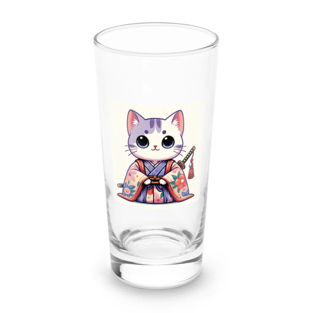 SAMURAIのネコSAMURAI Long Sized Water Glass :front