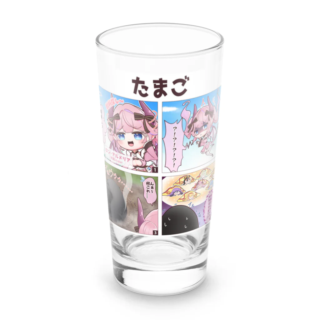 VASEのVASE劇場4コマロンググラス ~第四話~ Long Sized Water Glass :front
