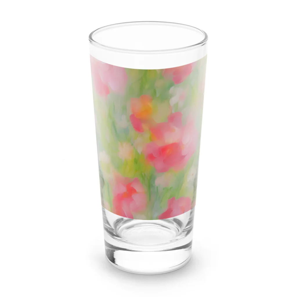 tleflower のFlower Long Sized Water Glass :front