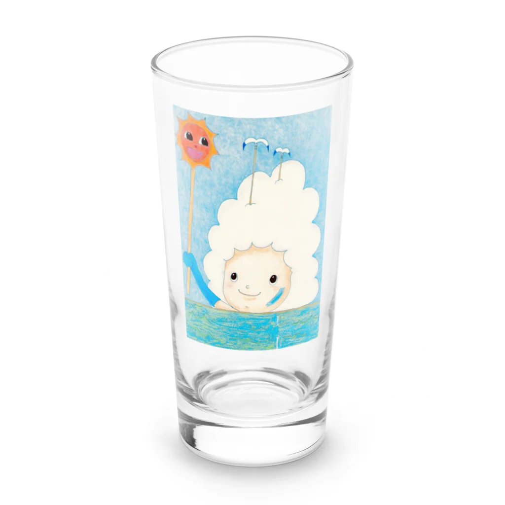 つぎの夏ごっこ Long Sized Water Glass :front