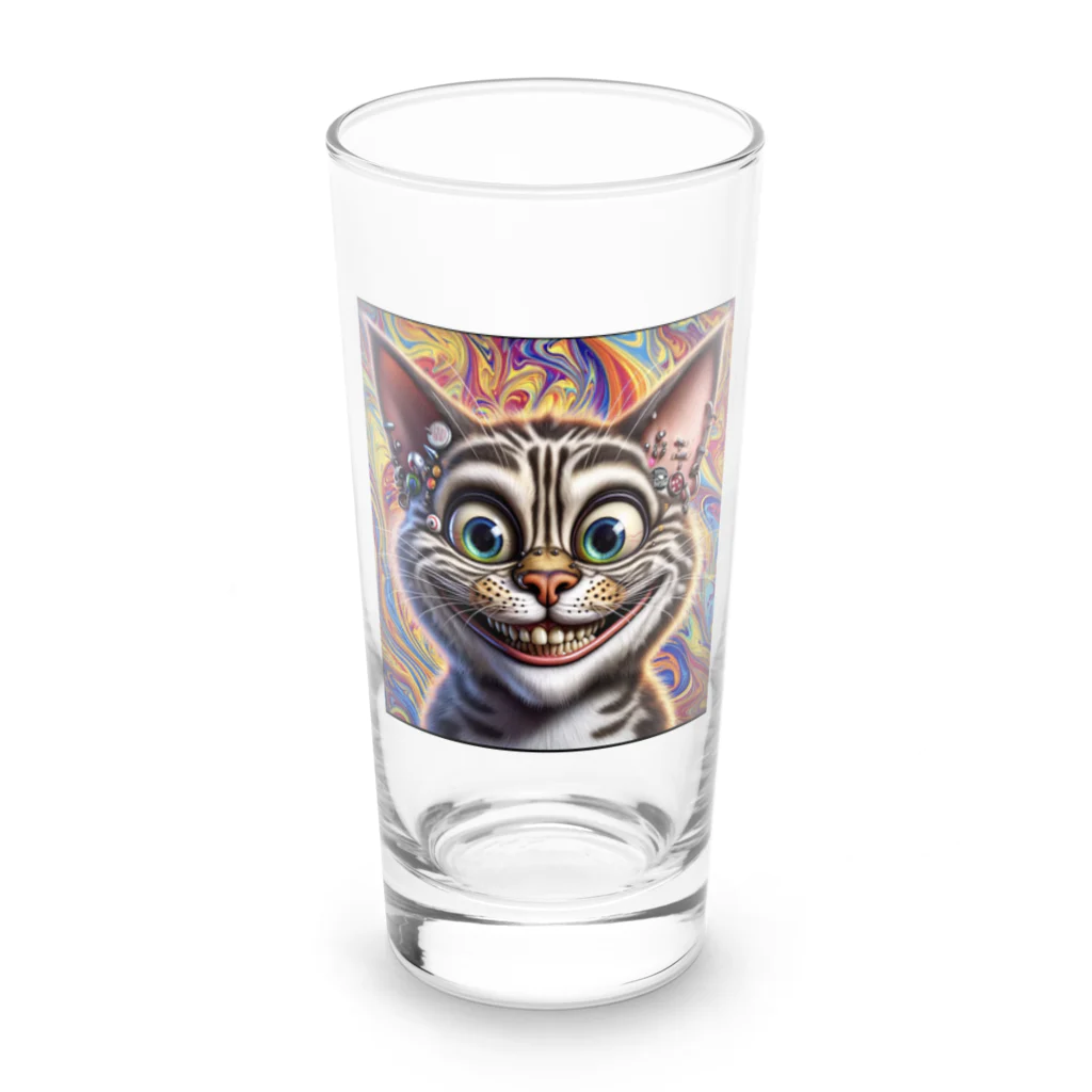 crazy_x_crazyのクレイジーキャット Long Sized Water Glass :front
