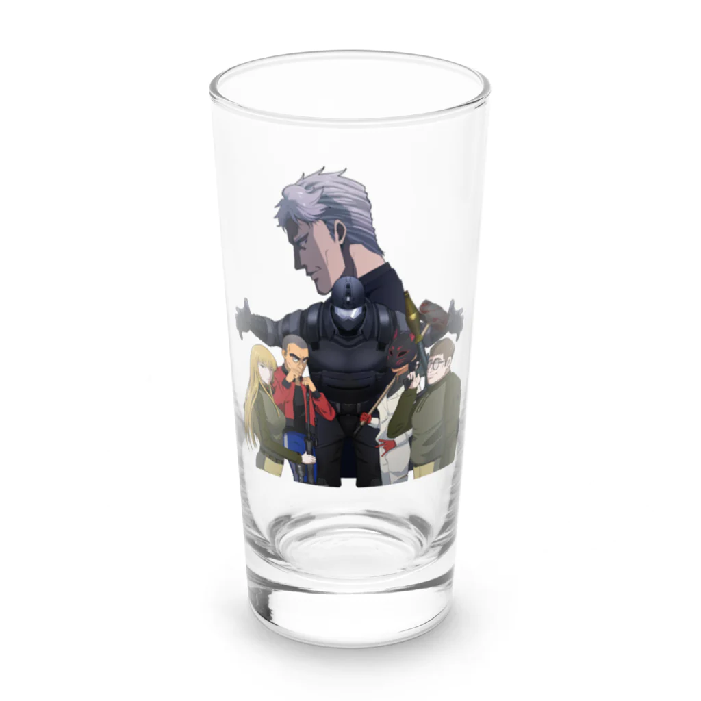 Saito Daichi【クリエイター】の『シビルミリタリーセルヴス』「血盟団」チーム Long Sized Water Glass :front