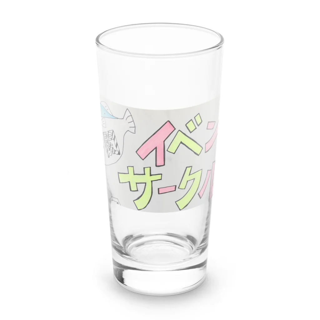 下関イベントサークルの下関イベントサークルロゴ Long Sized Water Glass :front