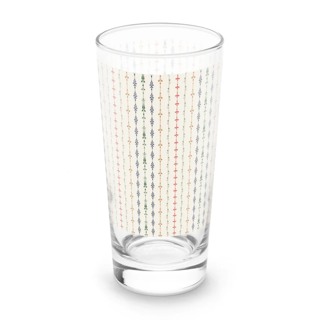 Lighthouse Type Foundryの装飾活字を利用したオリジナルグッズ一例　00001 Long Sized Water Glass :front