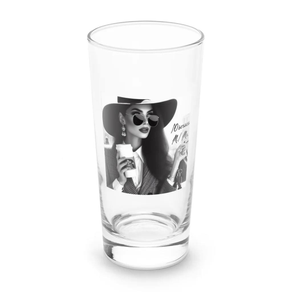 kou's shopの海外ガールのグッズ Long Sized Water Glass :front