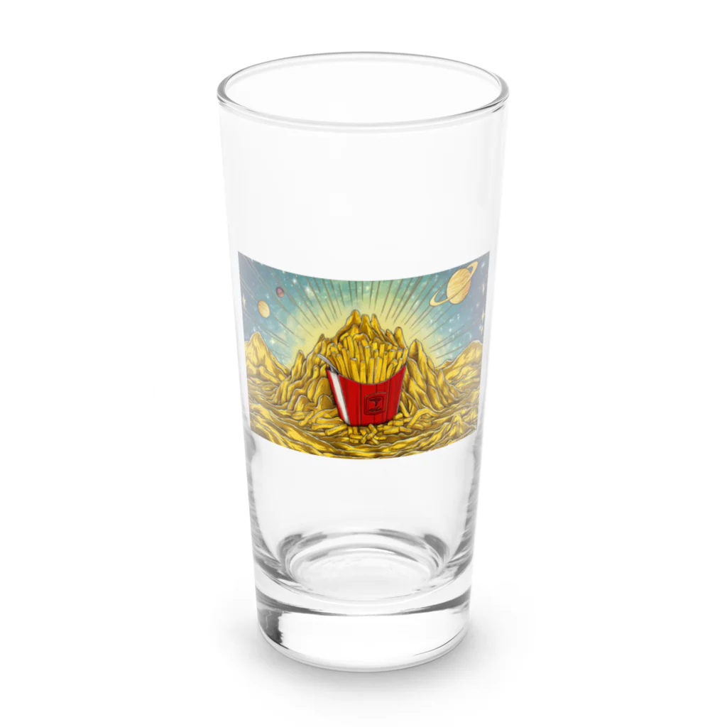 JoyfulMomentsCraftsの黄金とポテト ー Golden and Potato ー Long Sized Water Glass :front