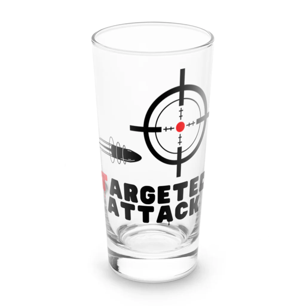 CHIBE86のtargeted attack「ねらい撃ち」 Long Sized Water Glass :front