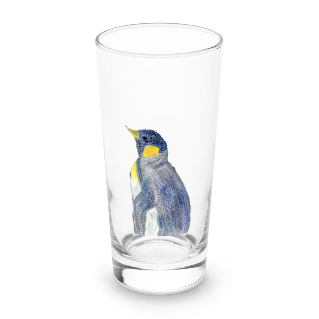 つぎの皇帝ペンギン　ひとり Long Sized Water Glass :front