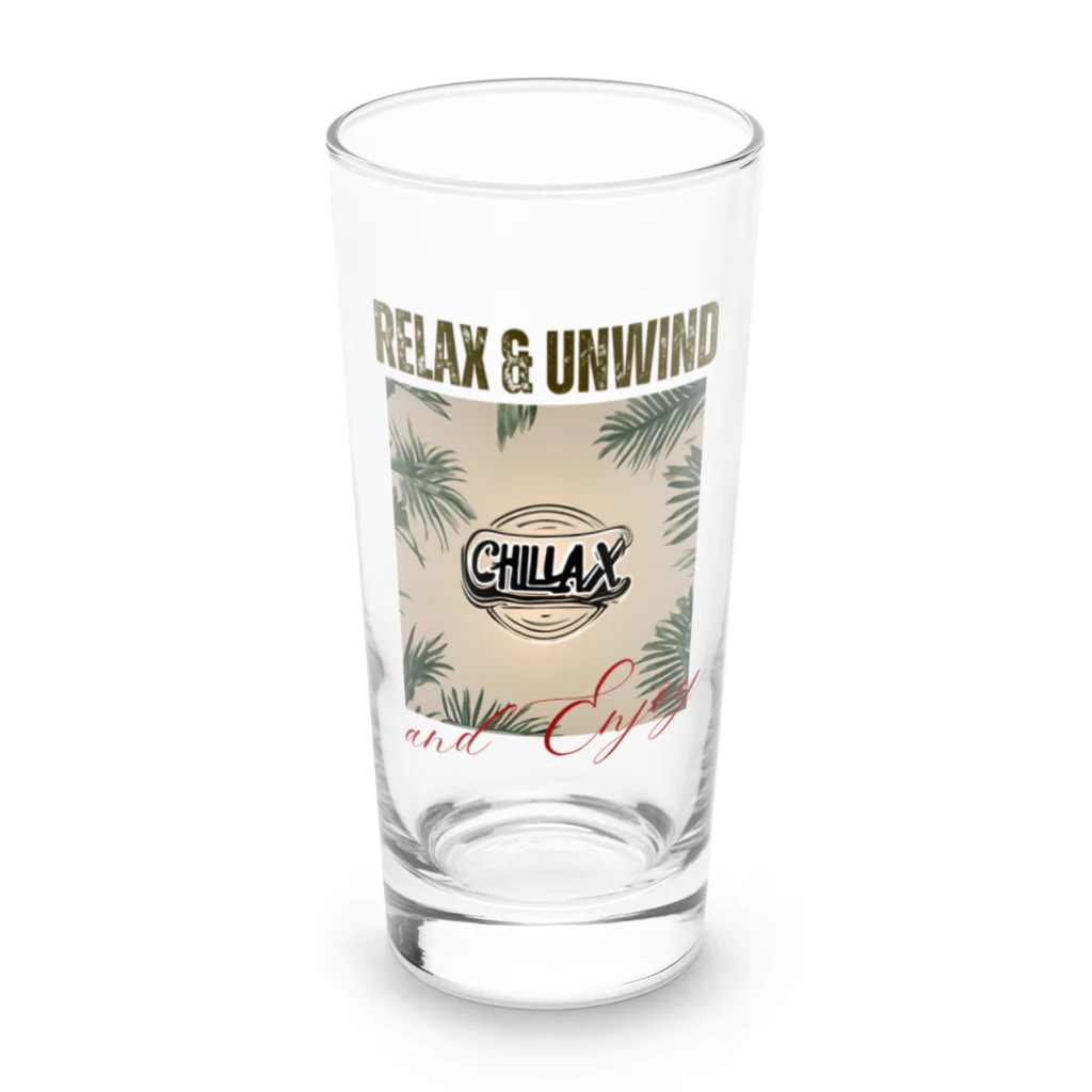 si-moのゆっくりまったりリラックス　Chillax!シリーズ Long Sized Water Glass :front