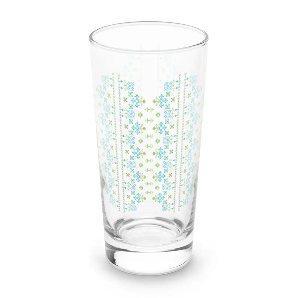 Lighthouse Type Foundryの装飾活字を利用したオリジナルグッズ一例　00003 Long Sized Water Glass :front