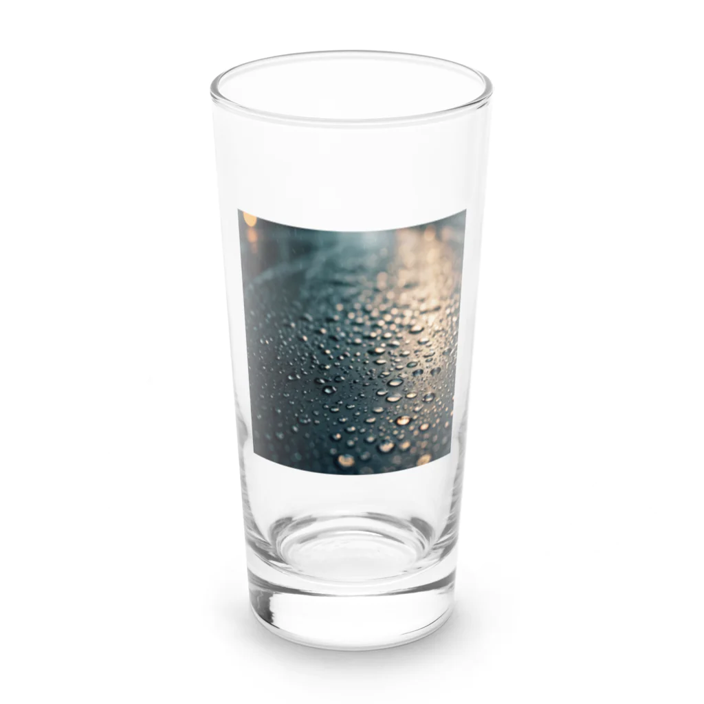 OTIRUBUTUBUTUの雨とぶつぶつ Long Sized Water Glass :front
