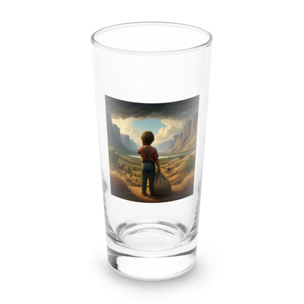 早川直人のもののあはれ Long Sized Water Glass :front