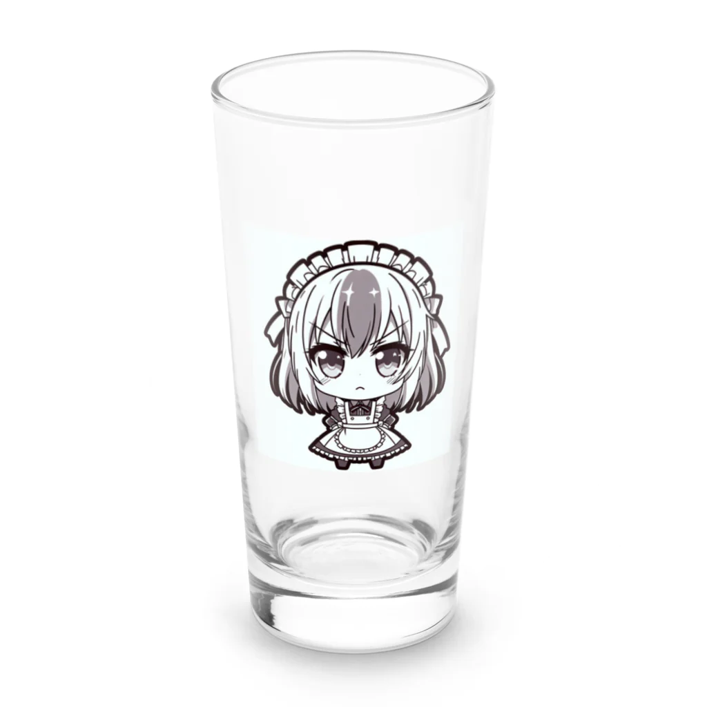 のかのかわいいメイドさん Long Sized Water Glass :front