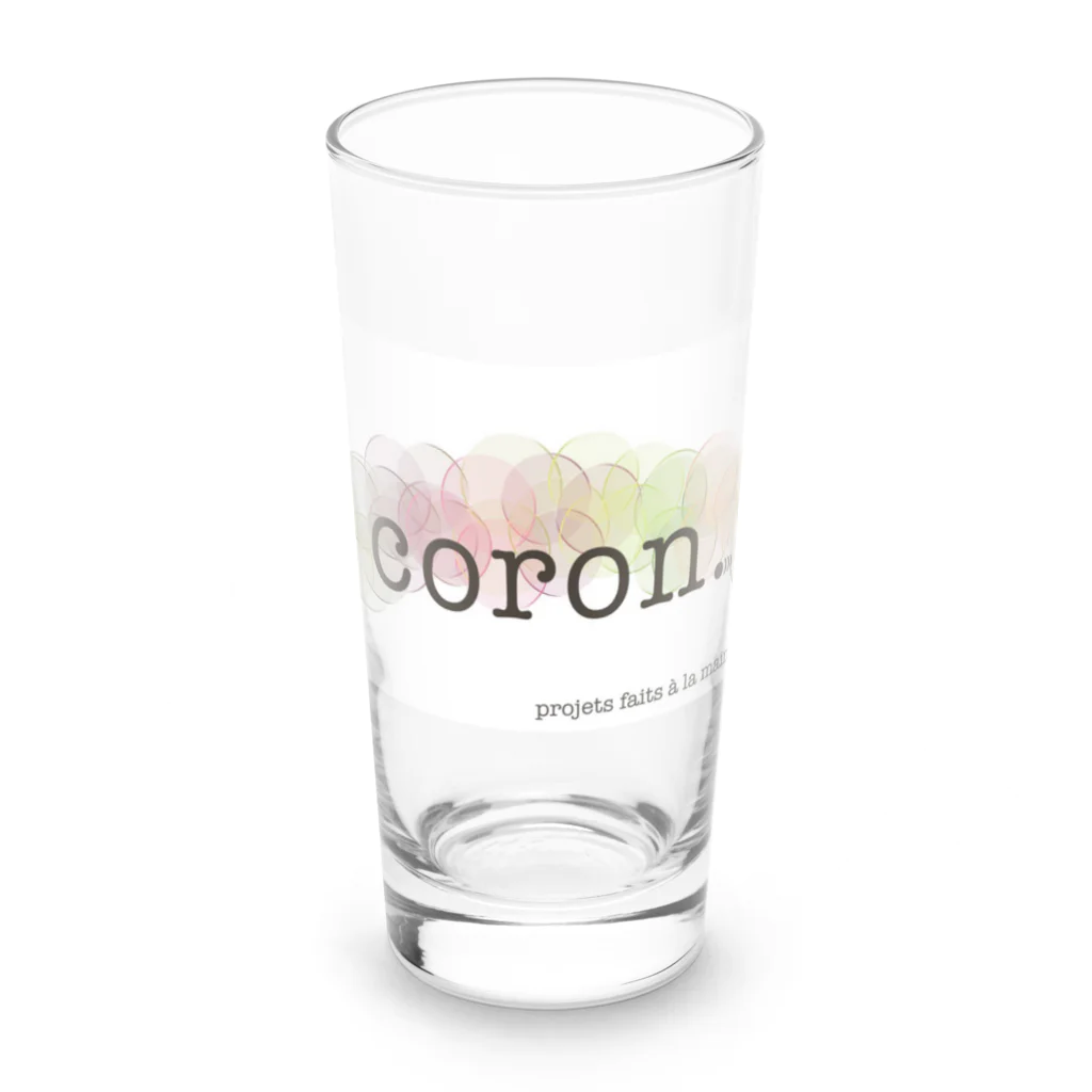 coron.のcoron.ショップブランドマーク Long Sized Water Glass :front