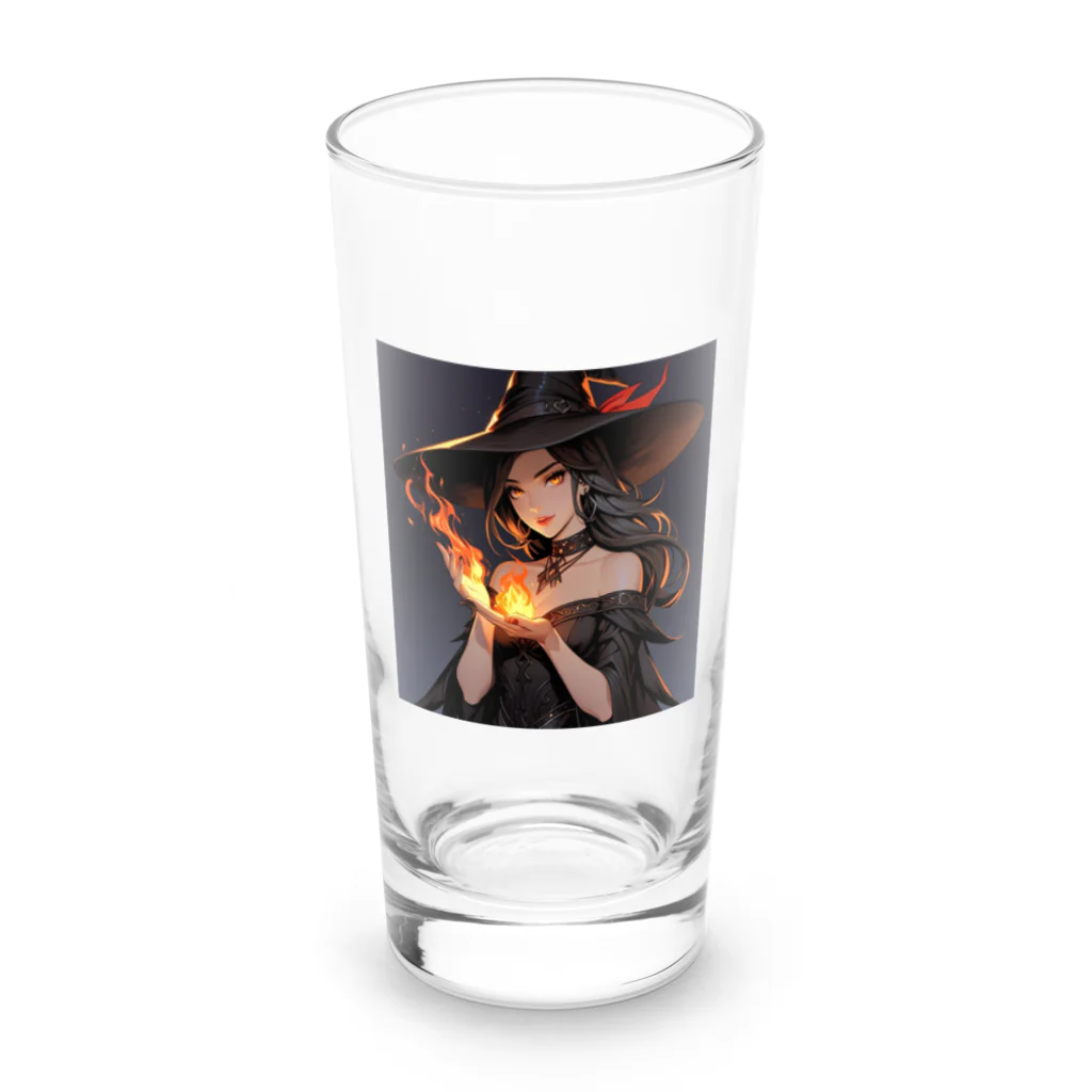 imoimo2022の魔女 Long Sized Water Glass :front