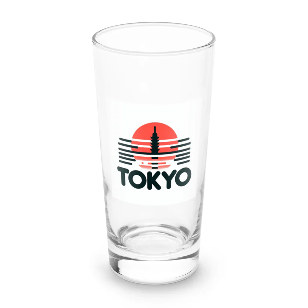 aoharu2005の東京 Long Sized Water Glass :front