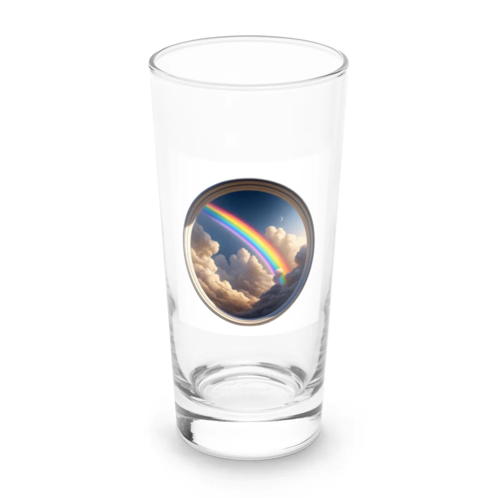 ryu1220の虹 Long Sized Water Glass :front