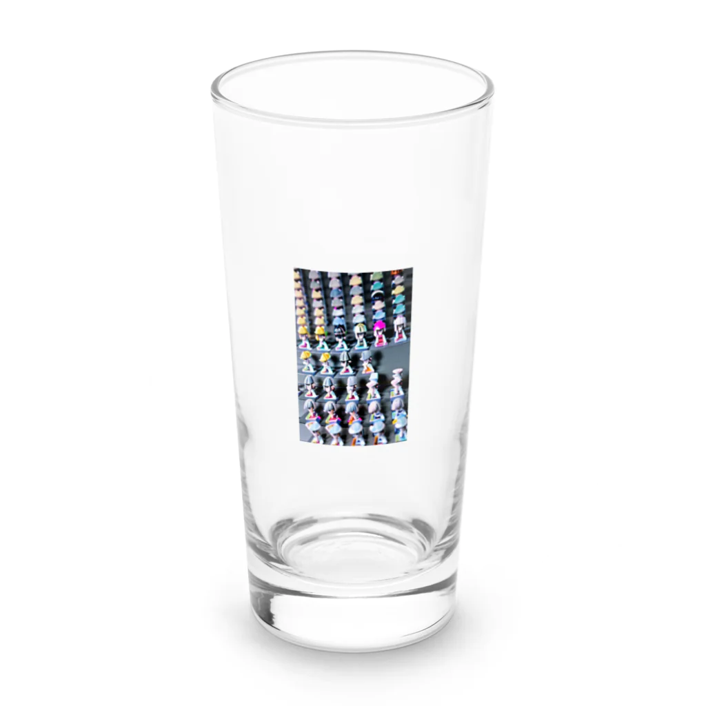 momonekokoの彩り豊かな小さなフィギュアたち Long Sized Water Glass :front