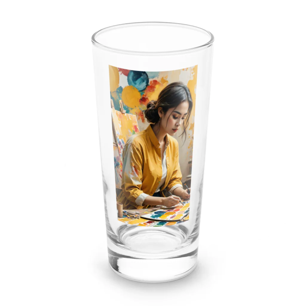 saoc11039のアート Long Sized Water Glass :front