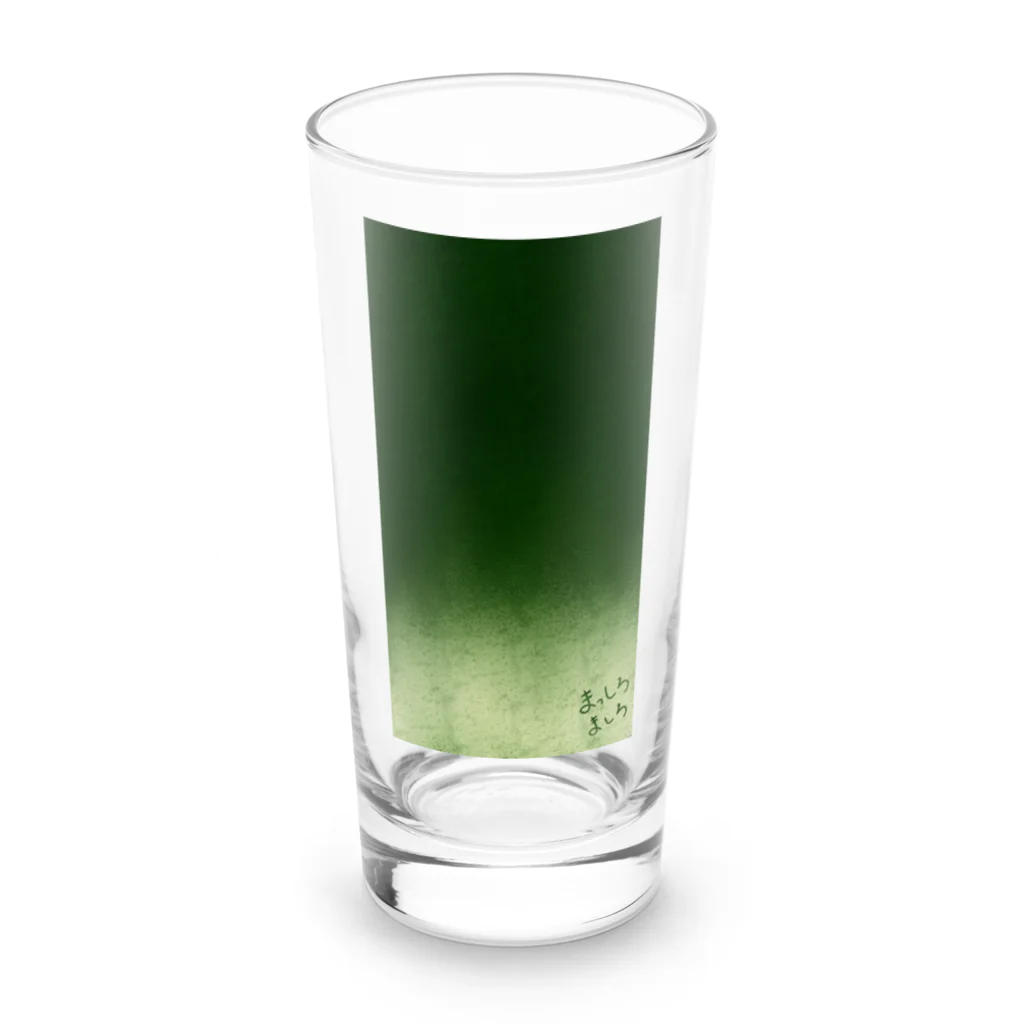 【一点物通販】真白麻代の和緑 Long Sized Water Glass :front