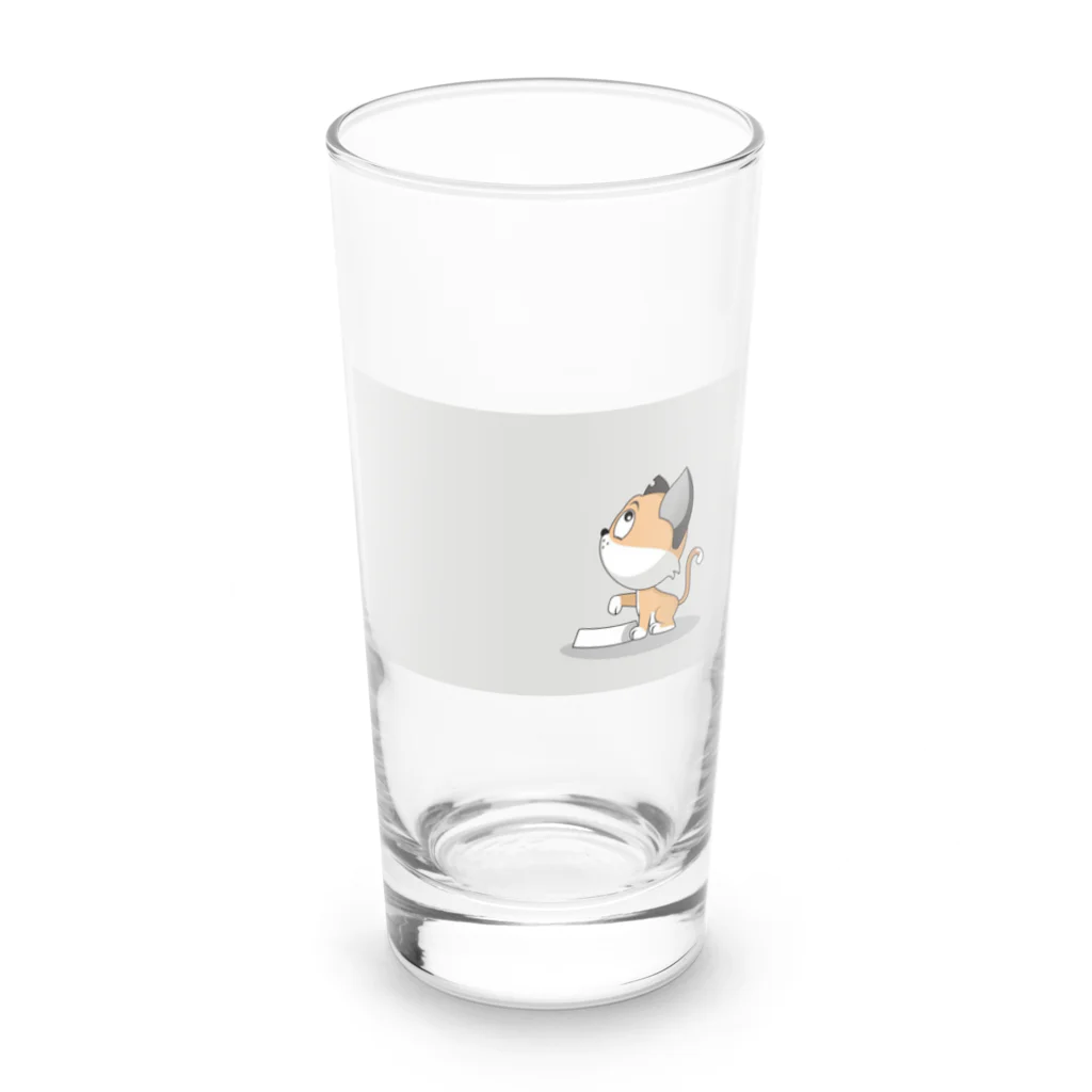 8kn356231の猫 Long Sized Water Glass :front