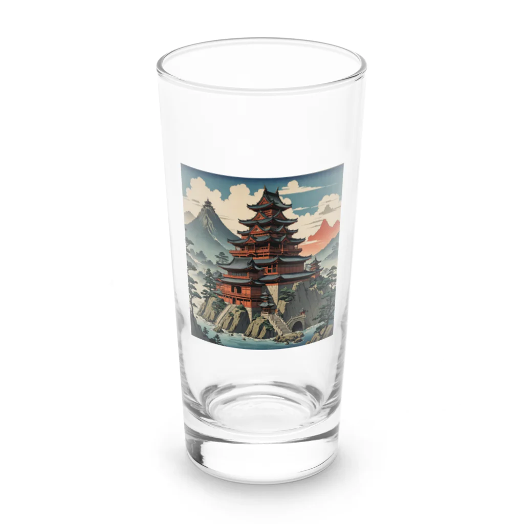 Kaz_Alter777の日本最初の魔王城 Long Sized Water Glass :front