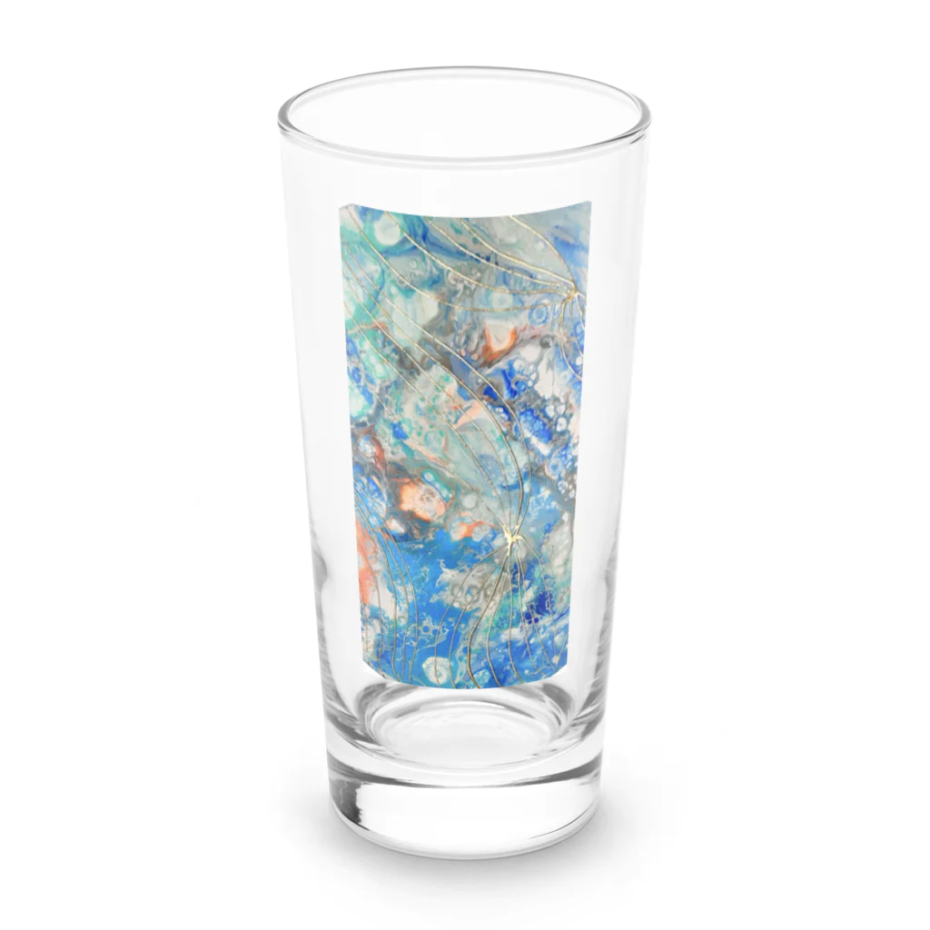emilyart-japanの水からの贈り物 ロンググラス前面