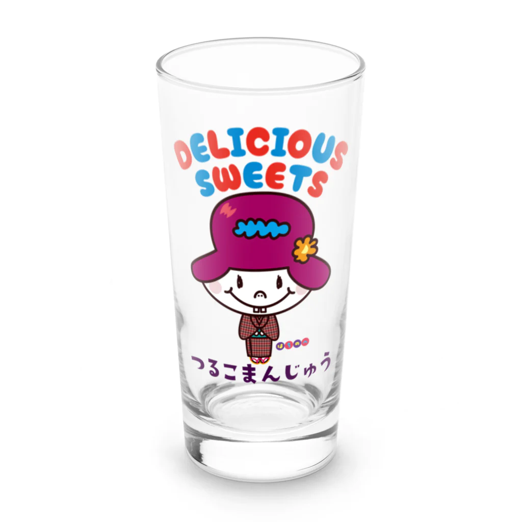 ドレメヒロコのつるこまんじゅう Long Sized Water Glass :front