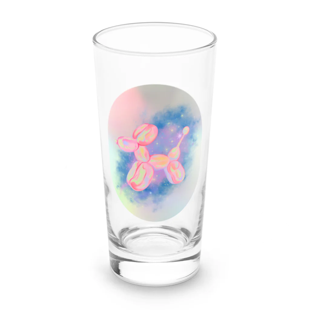 YuRaのバルーンアート Long Sized Water Glass :front