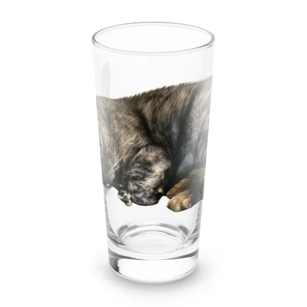 izuU shopのきゅるりんまーちゃん。 Long Sized Water Glass :front