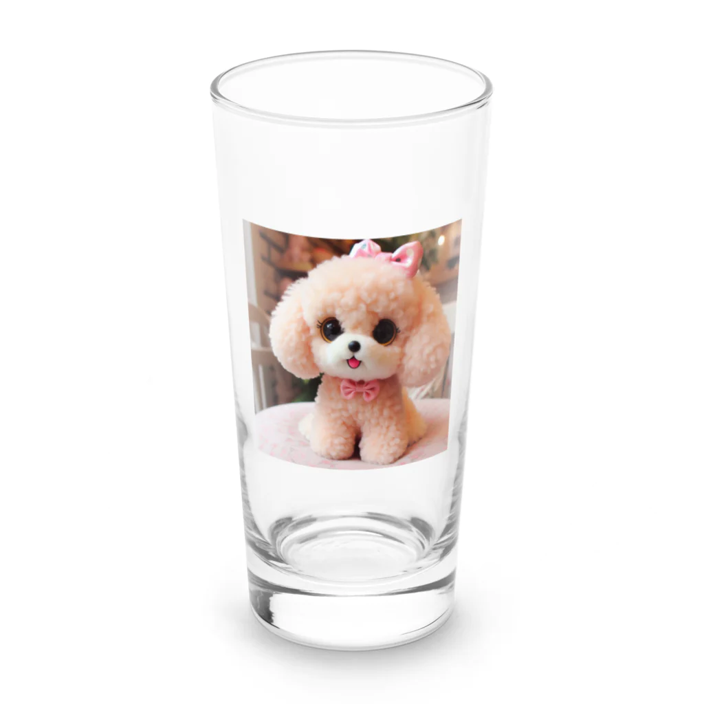 Cat0125のかわトイプ Long Sized Water Glass :front