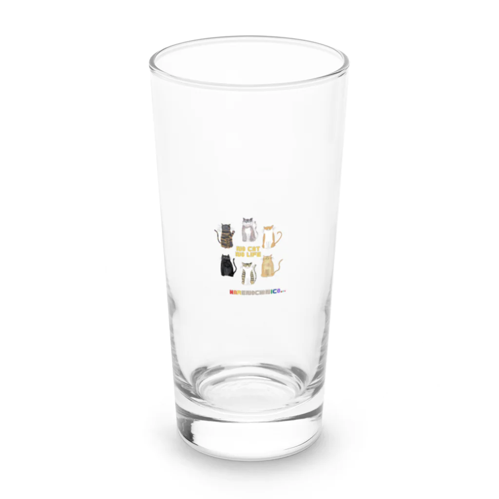 暁projectのNO CAT NO LIFE Long Sized Water Glass :front