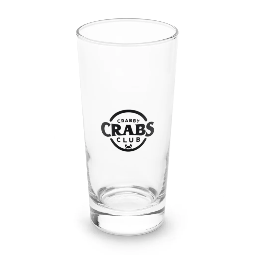 MatrixSphereのCRABBY CRABS CLUB シンプルロゴ Long Sized Water Glass :front