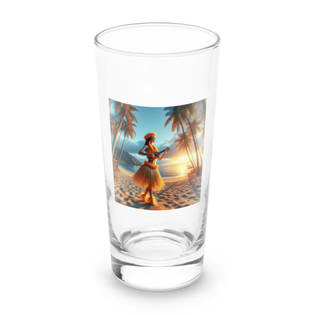 Ry-tのハワイアンビューティ Long Sized Water Glass :front