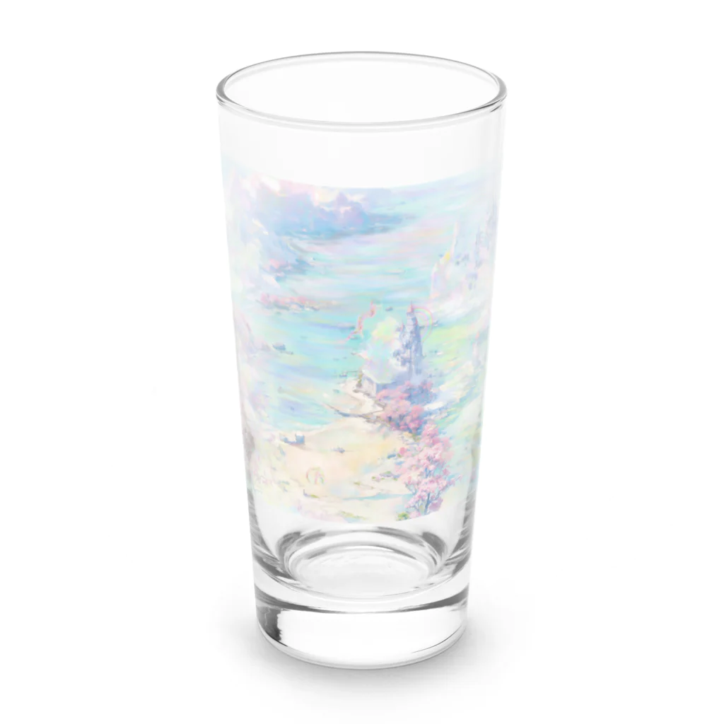 幻想世界のイーハトーブの幻風景 Long Sized Water Glass :front