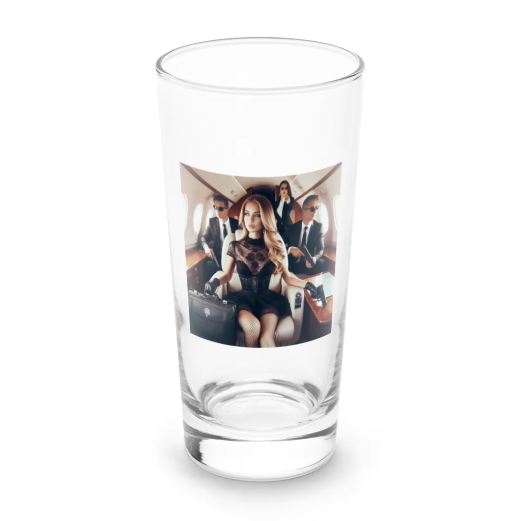 SWQAの女BOSS Long Sized Water Glass :front