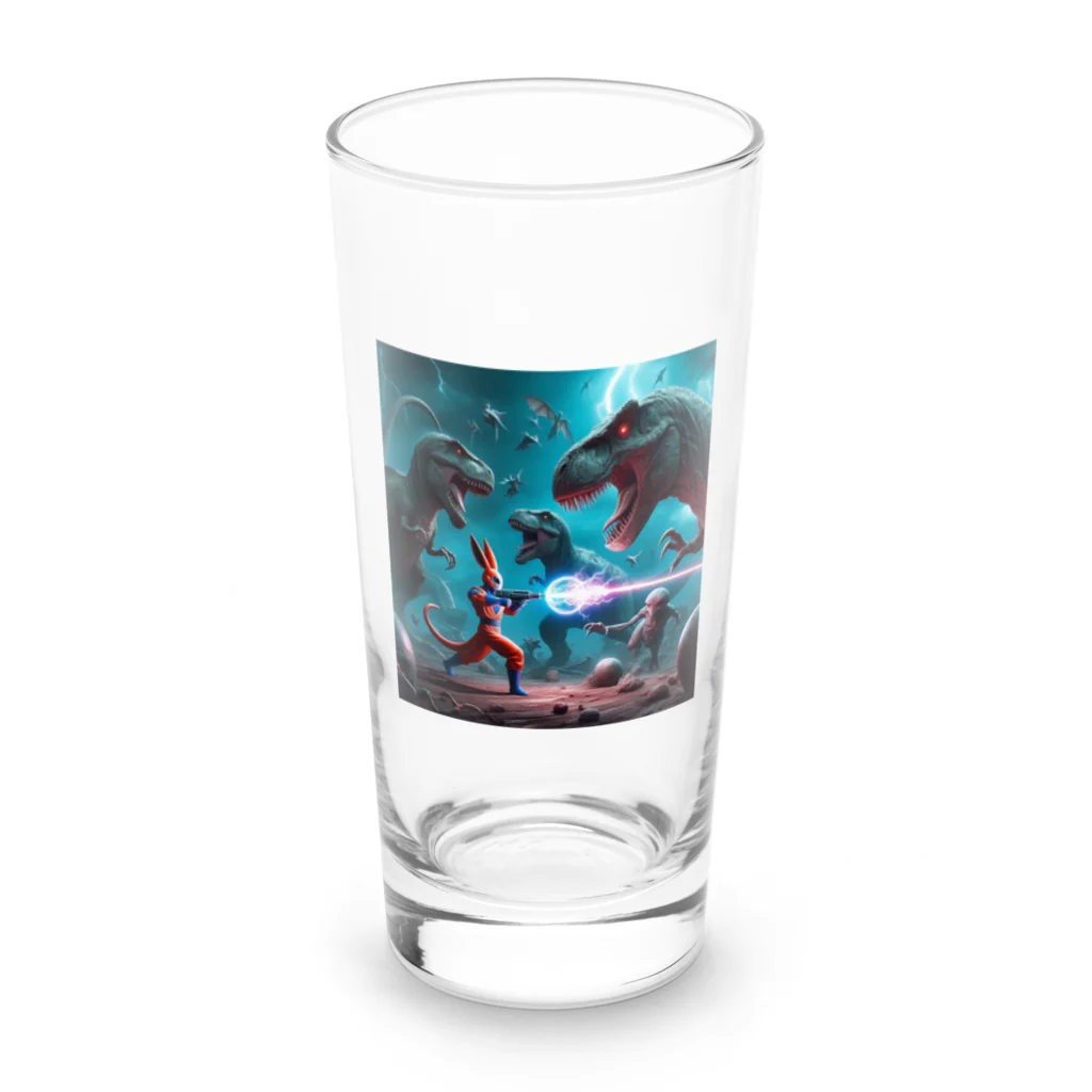 OTIRUBUTUBUTUの悟空がびゅん Long Sized Water Glass :front