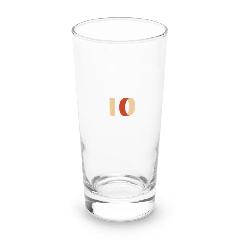 OTO OTO®︎の10周年おめでとう Long Sized Water Glass :front
