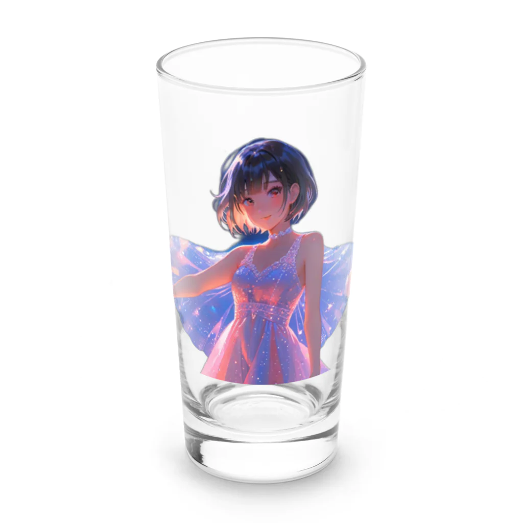 Utopiaの輝く少女 Long Sized Water Glass :front