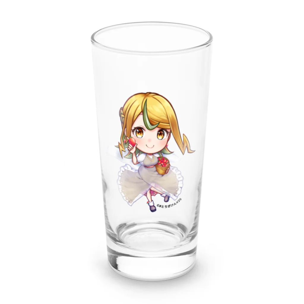 #とちぎけんV25 Official Shopのいちご王国アンバサダーつづみん Long Sized Water Glass :front