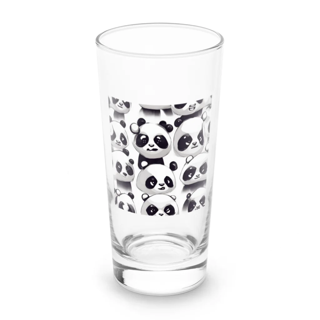 hmy69120722のパンダ Long Sized Water Glass :front