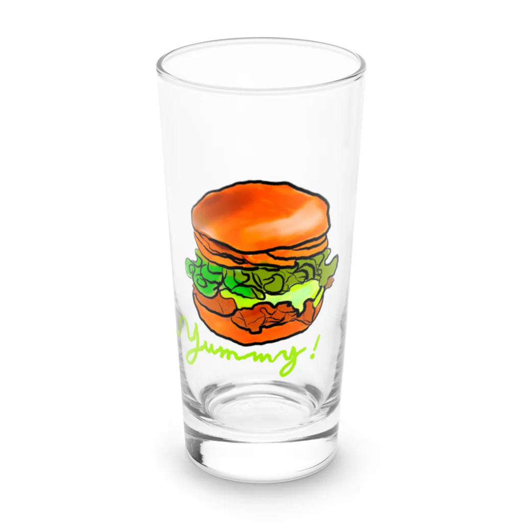 ShadowEmeraldのShadow hamburger ロンググラス前面