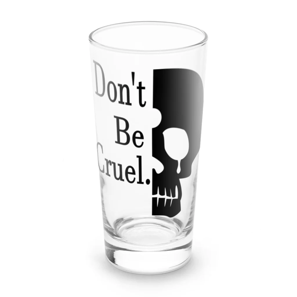 『NG （Niche・Gate）』ニッチゲート-- IN SUZURIのDon't Be Cruel.(黒) Long Sized Water Glass :front