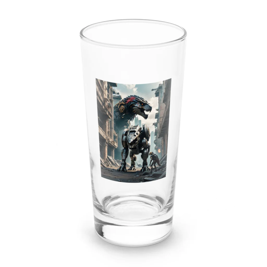 OTIRUBUTUBUTUのゴジラ？ Long Sized Water Glass :front