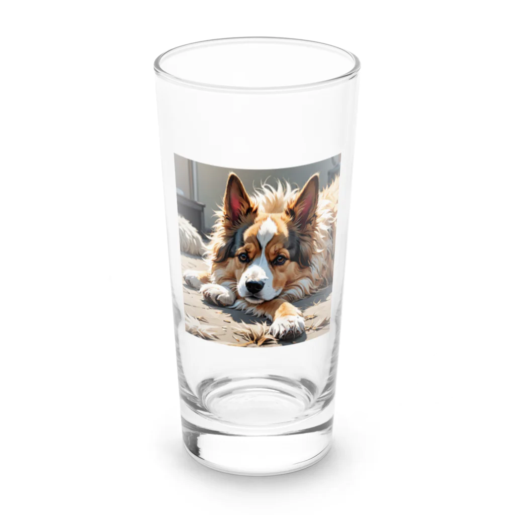 altemaの子犬 Long Sized Water Glass :front