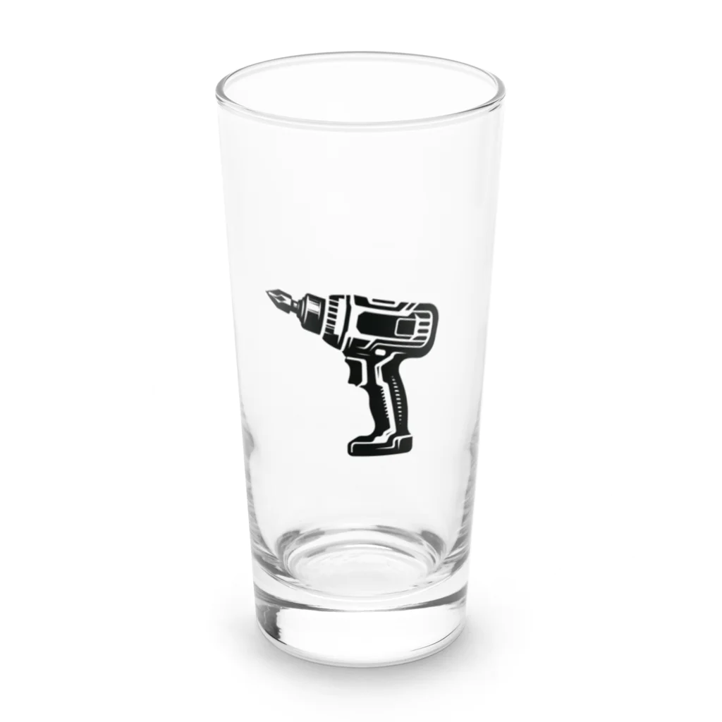 ちんみやのねじねじインパクトドライバー Long Sized Water Glass :front