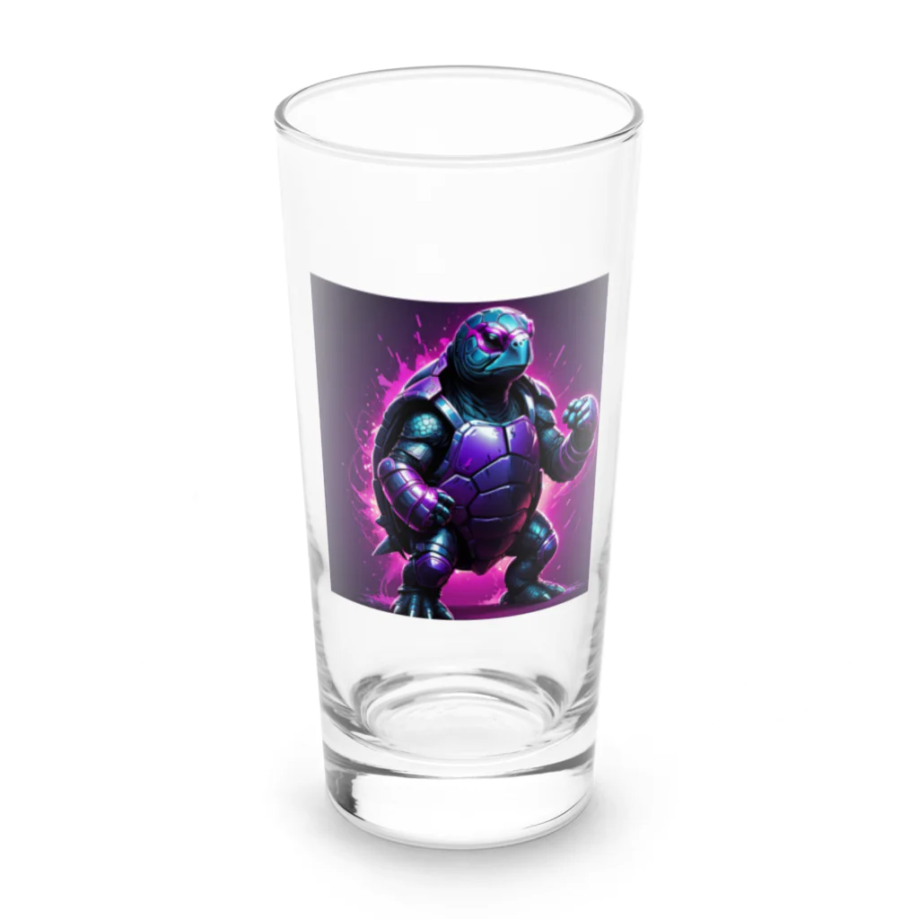 funaxのバトルタートル Long Sized Water Glass :front