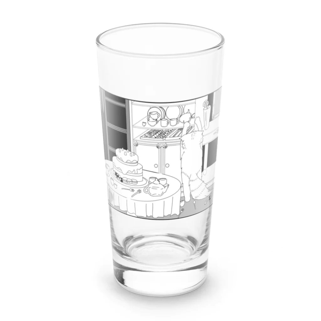 BISOREMONAKAのおままごとの破壊神　もなか君 Long Sized Water Glass :front