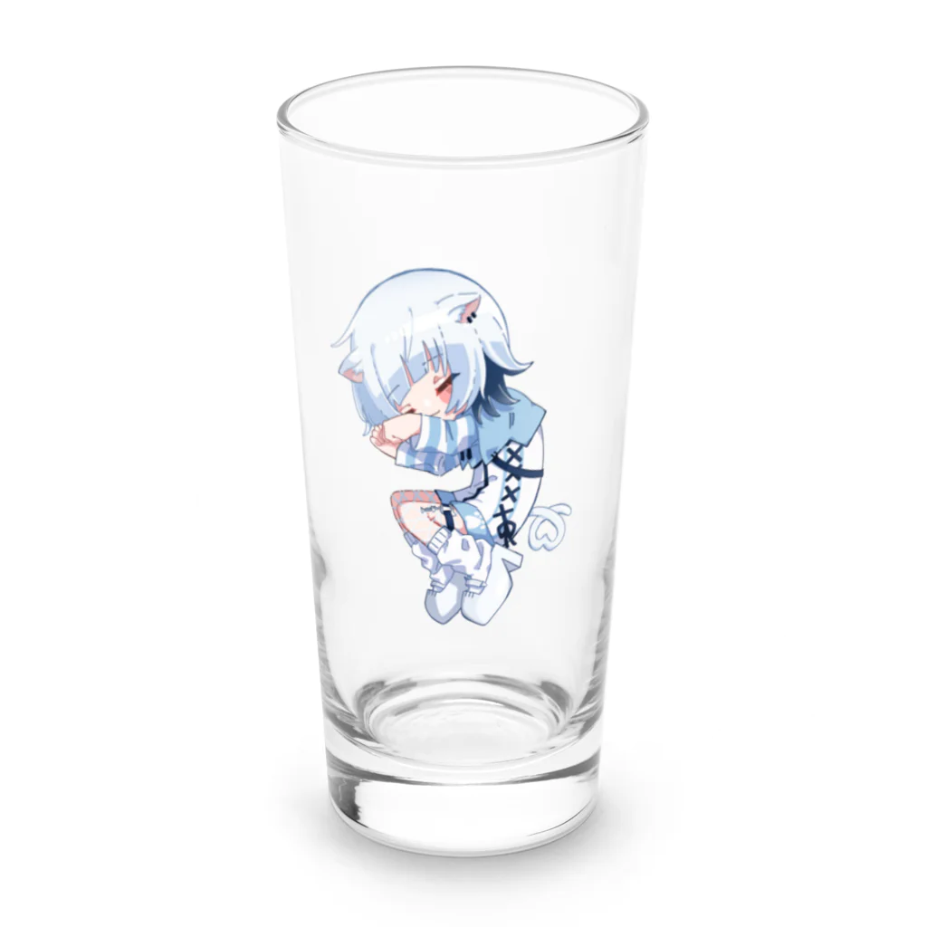 猫宮あお公式ショップの猫宮あおミニキャラ Long Sized Water Glass :front